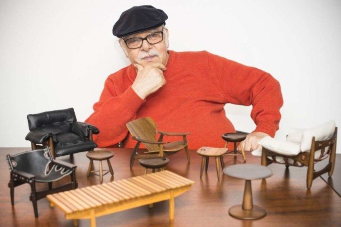Designer inventou um mobiliário moderno 
brasileiro