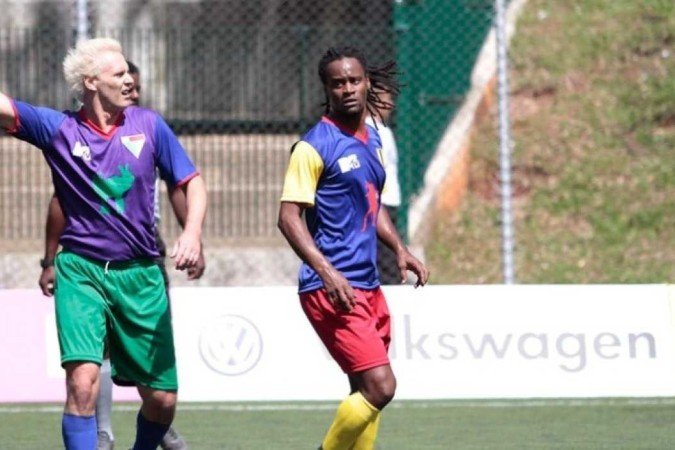 Supla e Toni Garrido, figuras lendárias de edições mais antigas do Rockgol