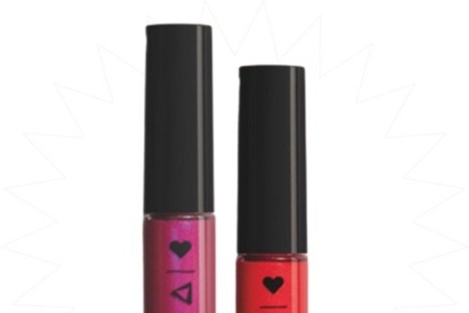 Batom Gloss Iluminado Beats, da Quem Disse, Berenice? (R$ 42,90) Duas opções de cores: Vermelho do Rolê e Rosa da Ferveção