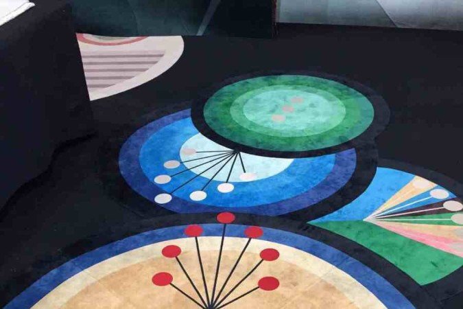 Produzido pelo designer Christus Nóbrega, o tapete com a cara da Paraíba é uma das novidades da Tapetah