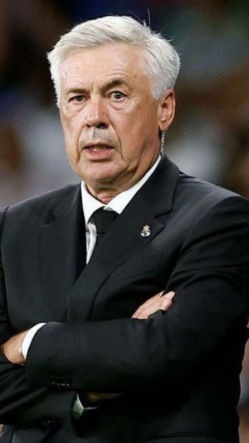 Ancelotti é considerado um dos principais treinadores -  (crédito: Divulgação/Real Madrid)