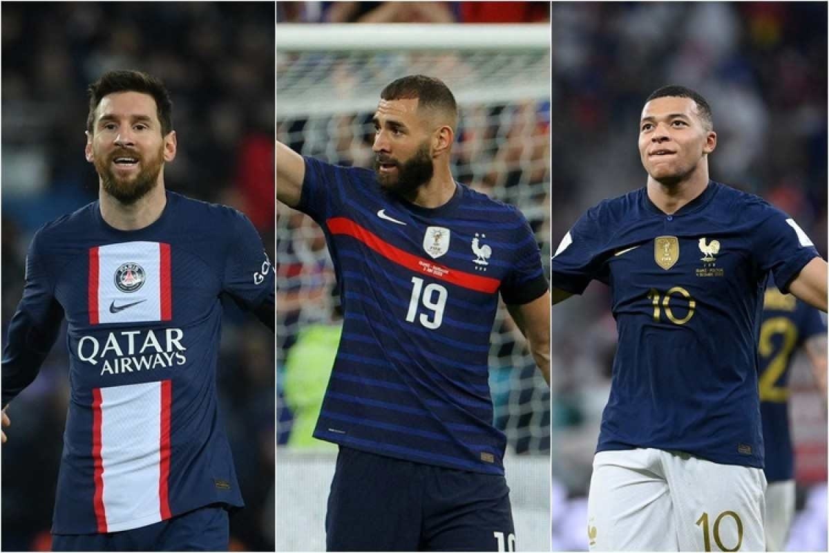 Fifa indica Messi, Benzema e Mbappé como finalistas para prêmio The Best  2023 - Jogada - Diário do Nordeste