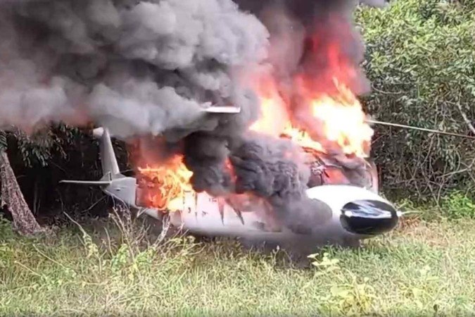 O valor total de prejuízos impostos ao garimpo ilegal na TIY abrange destruição/inutilização de aeronaves (R$ 19 milhões) e de pistas de pouso (R$ 34 milhões), entre outros

 -  (crédito:  IBAMA de Roraima/Divulgação)