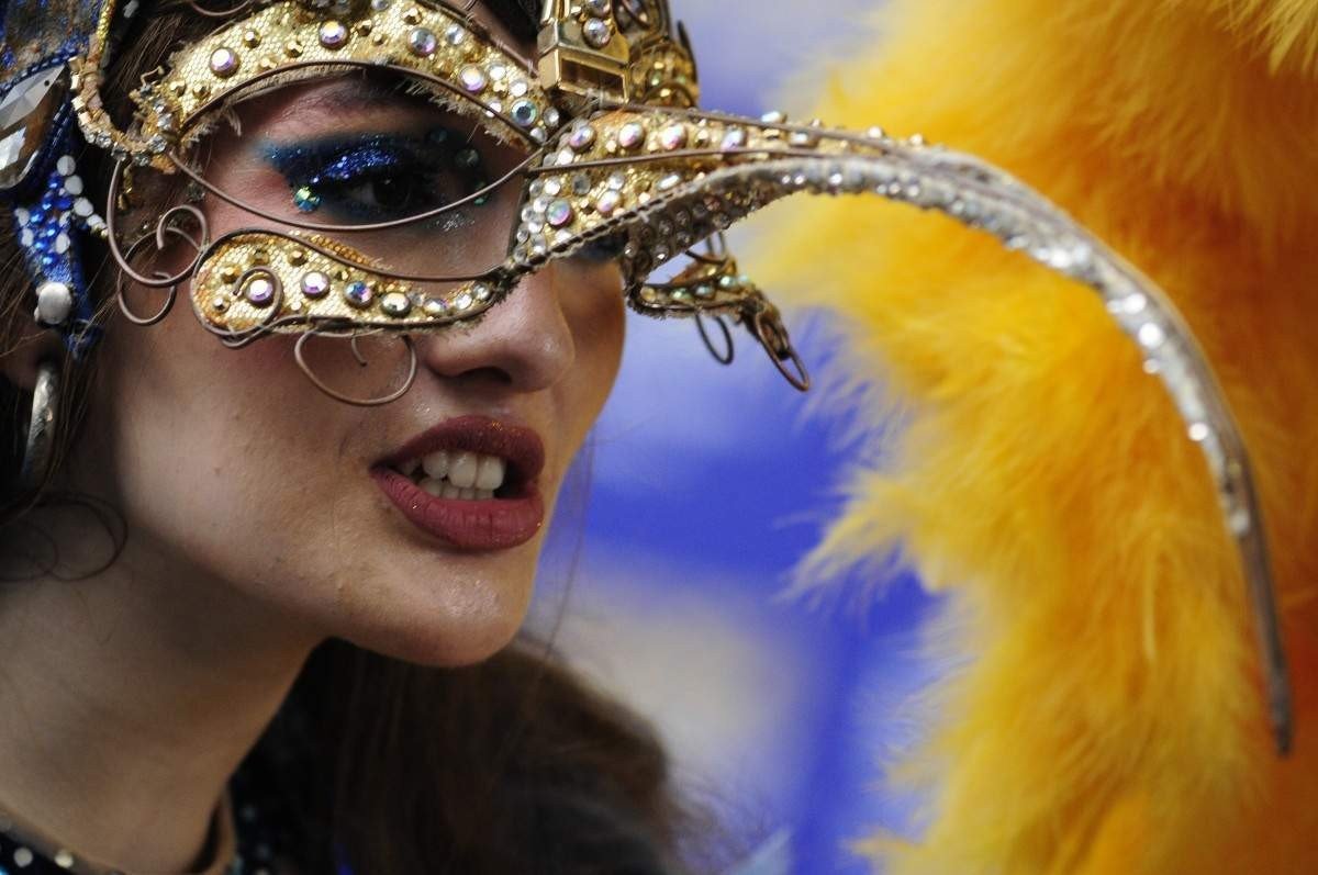  12/02/2023 Crédito: Carlos Vieira/CB. Carnaval 2023. Bloco SESC no Samba. Na Foto  Amanda Guida.