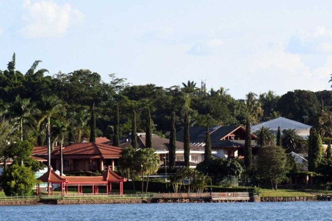  14/02/2023 Credito: Ed Alves/CB/DA.Press. Cidades.  lago Sul é Apontado como o ?bairro? mais rico do país em um levantamento feito pela FGV Social. 