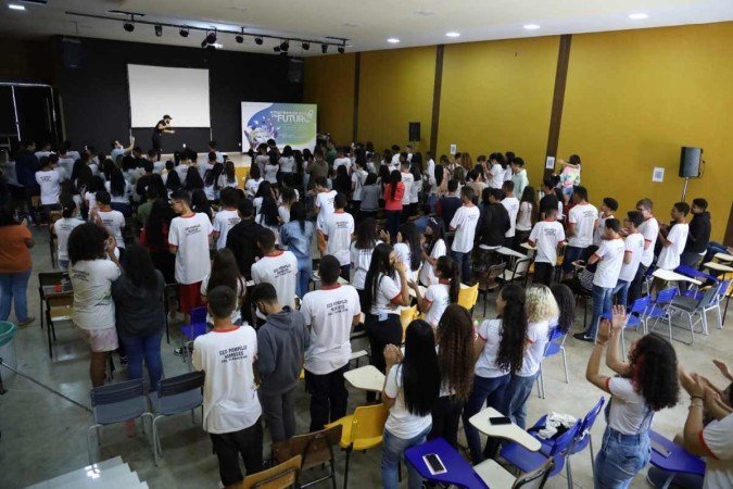 Premiação do projeto Empreendedor do Futuro em 2022 -  (crédito: Focus Produção de Imagem)