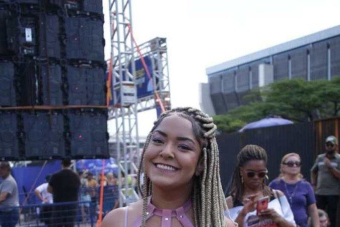 Larissa tem no DNA o sangue da folia, já que veio da Bahia e conhece bem o carnaval de Salvador - (crédito: Yasmin Isbert/ CB / DA PRESS) Larissa tem no DNA o sangue da folia, já que veio da Bahia e conhece bem o carnaval de Salvador - (crédito: Yasmin Isbert/ CB / DA PRESS)