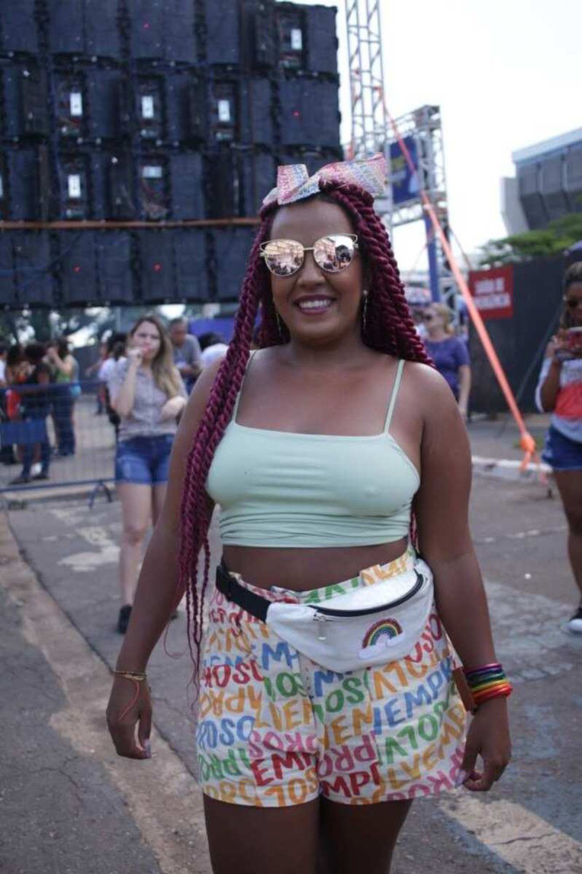 Beatriz Luca adora o  carnaval e está empolgada  para a volta da folia  