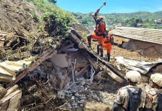 Divulgação/Corpo de Bombeiros/RJ