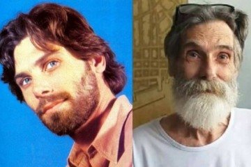 Depois dos anos 1990, Tornaghi desapareceu da televisão. Fez uma participação especial aqui e acolá, mas abandonou a carreira de ator e começou a vender livros nas ruas do Rio de Janeiro, virando poeta no processo -  (crédito: Divulgação/Reprodução/Instagram)