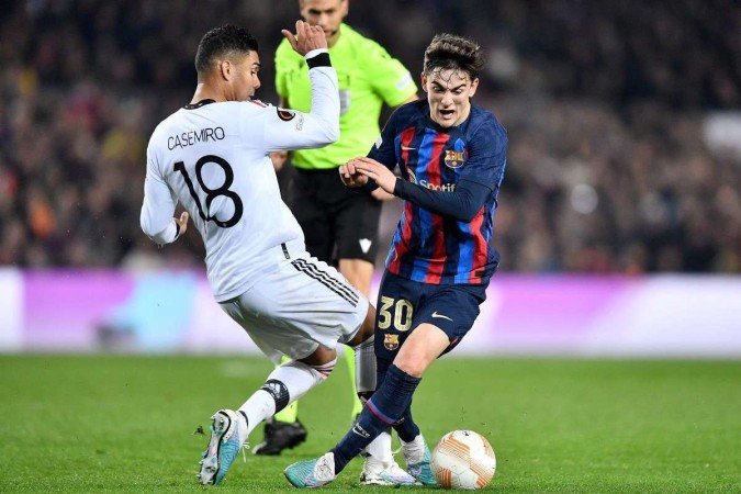 Em jogo aberto e cheio de oportunidades, Barcelona e Manchester United abrem, com gala, o mata-mata da Europa League - (crédito: AFP) Em jogo aberto e cheio de oportunidades, Barcelona e Manchester United abrem, com gala, o mata-mata da Europa League - (crédito: AFP)
