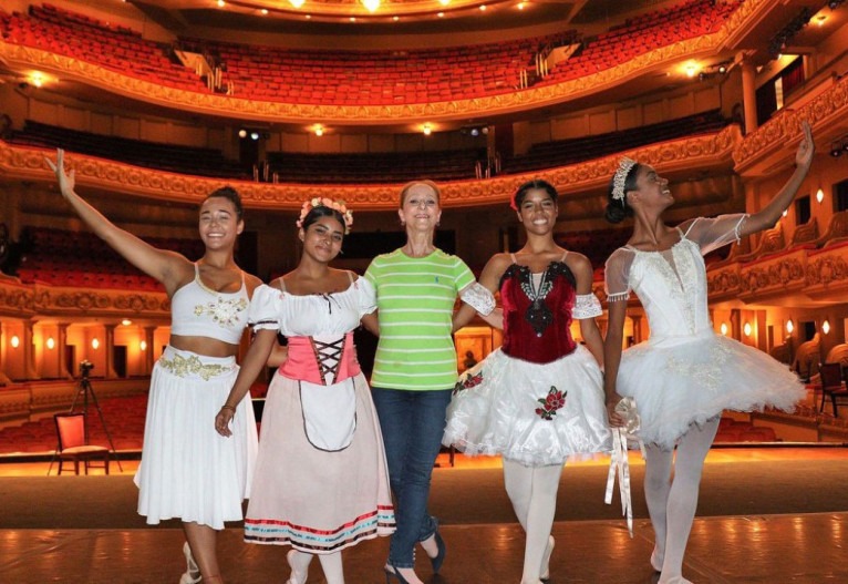 Bailarinas da Cidade de Deus serão bolsistas nos Estados Unidos