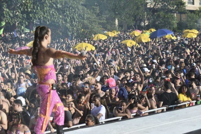  19/02/2023. Crédito: Minervino Júnior/CB/D.A Press. Brasil.  Brasilia - DF. Carnaval 2023 Bloco das Montadas. 