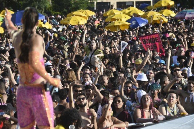  19/02/2023. Crédito: Minervino Júnior/CB/D.A Press. Brasil.  Brasilia - DF. Carnaval 2023 Bloco das Montadas. 