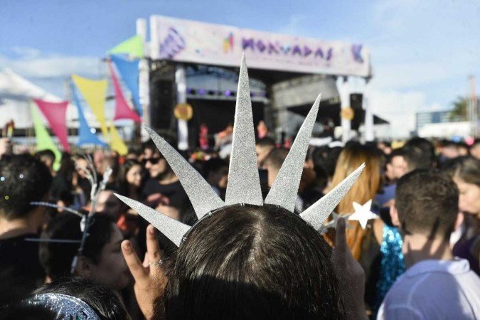  19/02/2023. Crédito: Minervino Júnior/CB/D.A Press. Brasil.  Brasilia - DF. Carnaval 2023 Bloco das Montadas. 