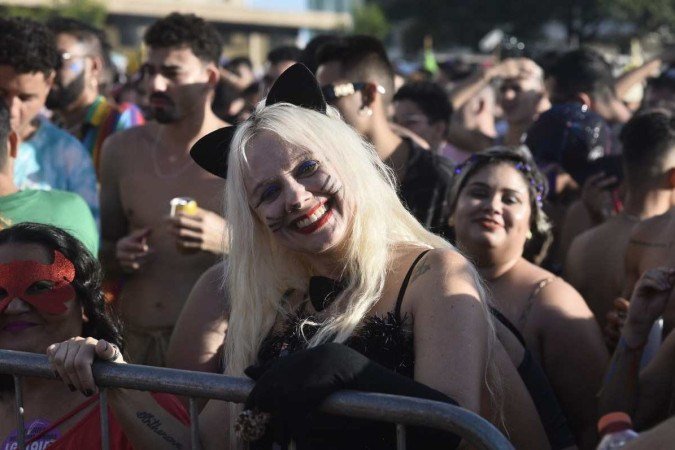  19/02/2023. Crédito: Minervino Júnior/CB/D.A Press. Brasil.  Brasilia - DF. Carnaval 2023 Bloco das Montadas. 