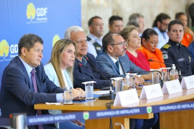 Coletiva de imprensa para divulgar balanço do Carnaval de 2023