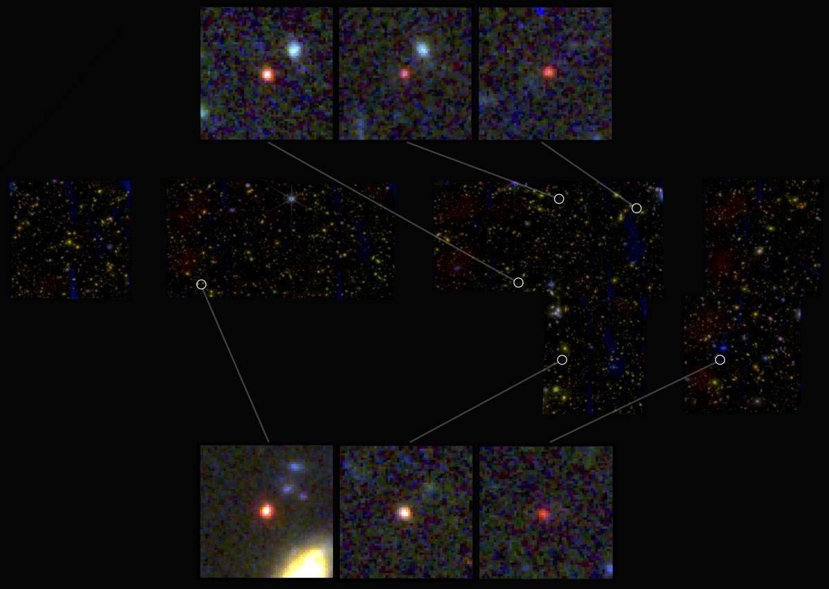 Seis pontinhos no céu podem mudar a teoria da formação de galáxias; entenda