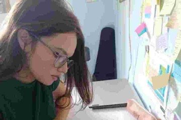Maria Clara Lira passou em primeiro lugar em medicina na USP estudando sozinha -  (crédito: Arquivo pessoal)