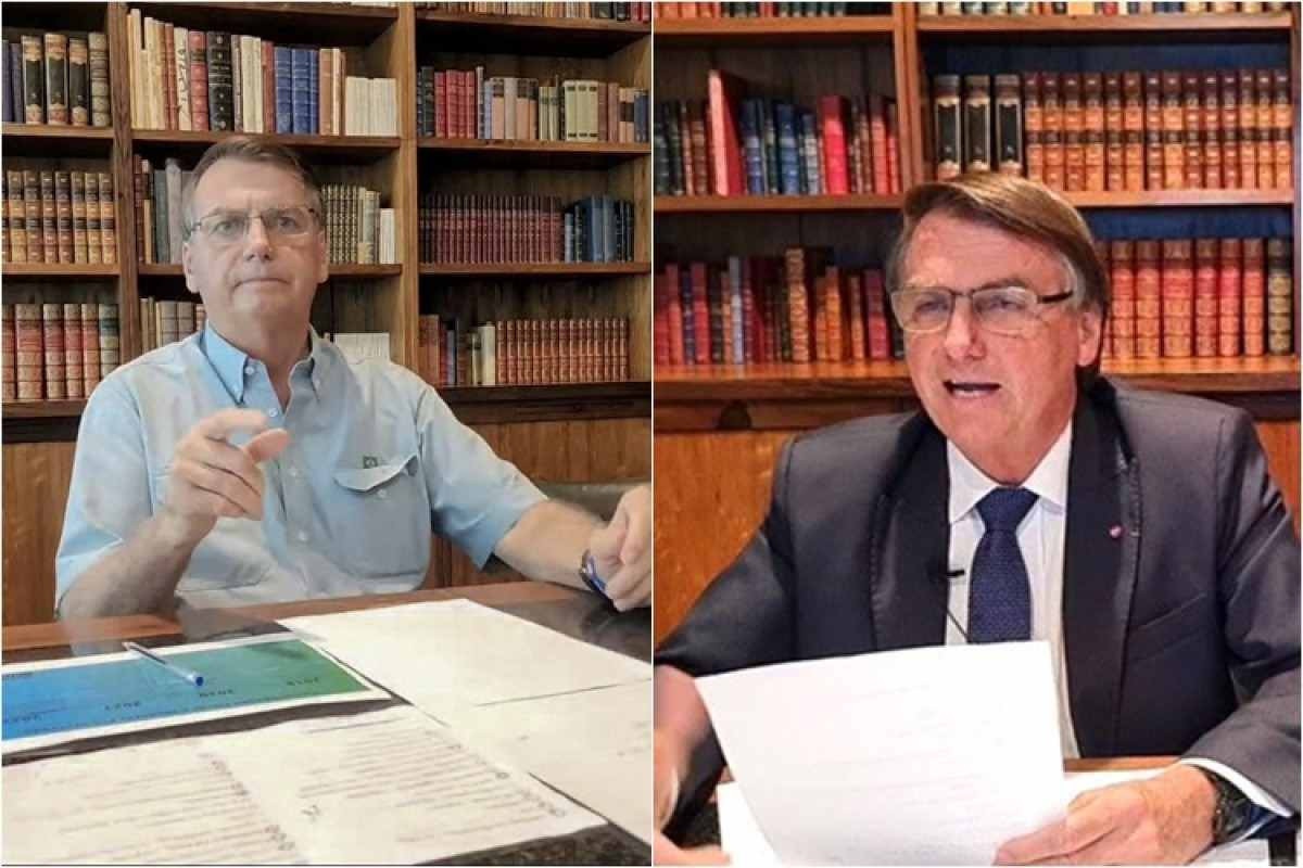 Bolsonaro lia notícias em lives, mas afirma que não lê jornal há 3 anos