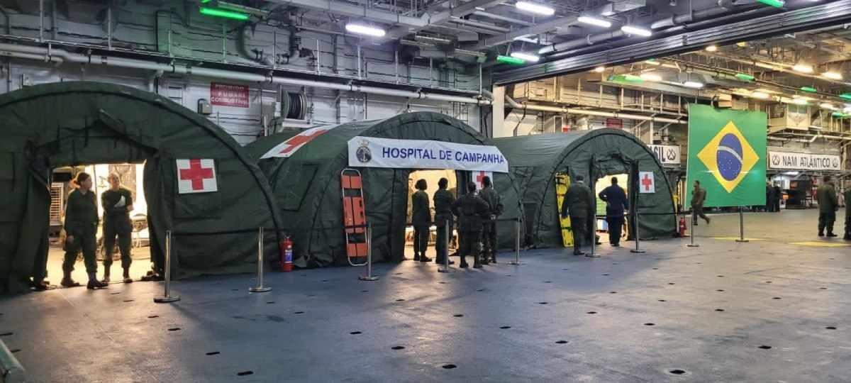 Hospital de Campanha inicia atendimento no litoral norte de São Paulo