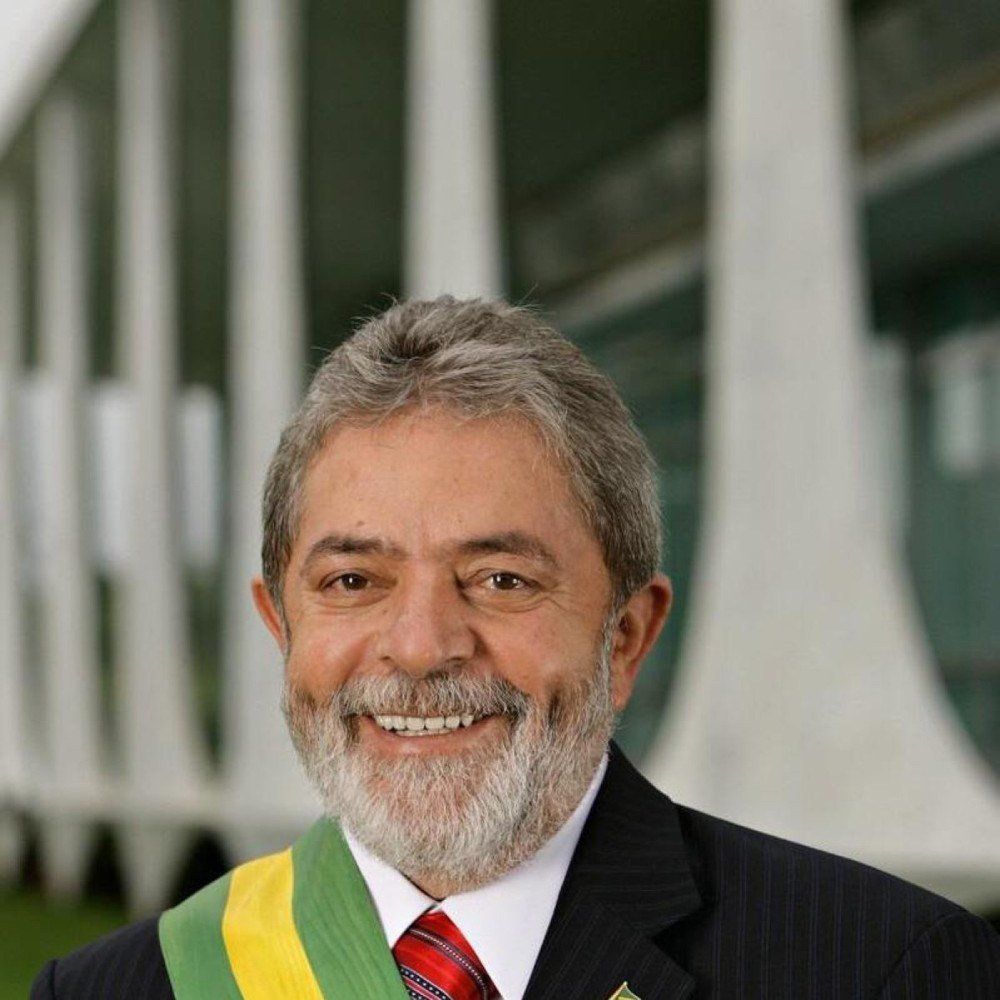 Foto oficial do segundo mandato (2007-2010) do presidente Lula (PT) 