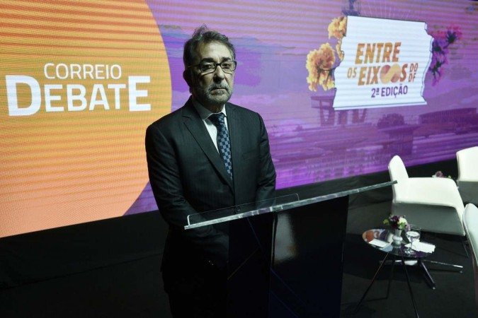  Seminário Entre os Eixos do DF - 2ª edição: Quem ama preserva, promovido pelo Correio Braziliense. Diretor do Correio Braziliense Guilherme Machado.