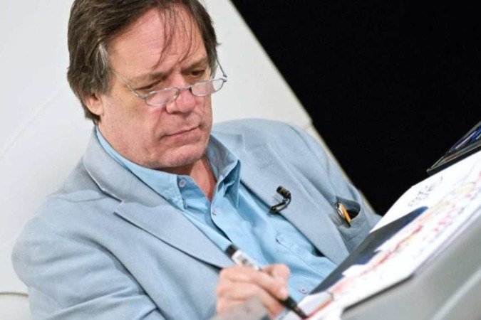  O cartunista Paulo Caruso.