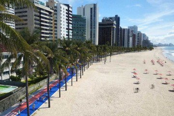 Praia de Piedade em Jaboatão dos Guararapes, Recife (PE) -  (crédito: Reprodução/Prefeitura de Jaboatão dos Guararapes)