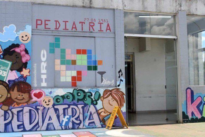 06/03/2023 Credito: Ed Alves/CB/DA.Press. Cidades. Falta de adentimento nas emergencias do HMIB e HRT na clinica de Pediatria. - (crédito: Ed Alves/CB/DA.Press) 06/03/2023 Credito: Ed Alves/CB/DA.Press. Cidades. Falta de adentimento nas emergencias do HMIB e HRT na clinica de Pediatria. - (crédito: Ed Alves/CB/DA.Press)