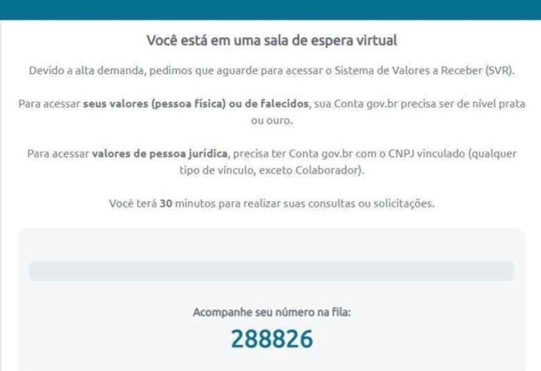 Valores a receber: começa hoje o resgate do dinheiro 