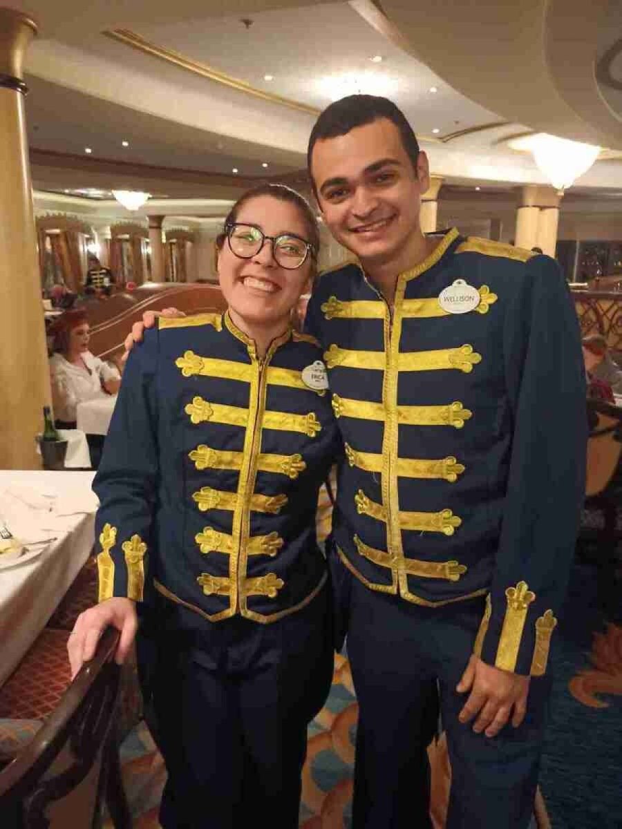 Érica e Wellison estão há pouco tempo  