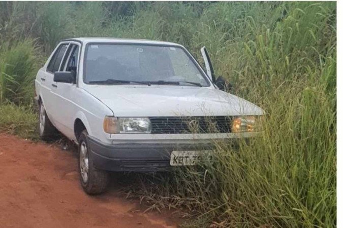 Carro conduzido pelo suspeito para transportar a droga - (crédito: Material cedido ao Correio) Carro conduzido pelo suspeito para transportar a droga - (crédito: Material cedido ao Correio)