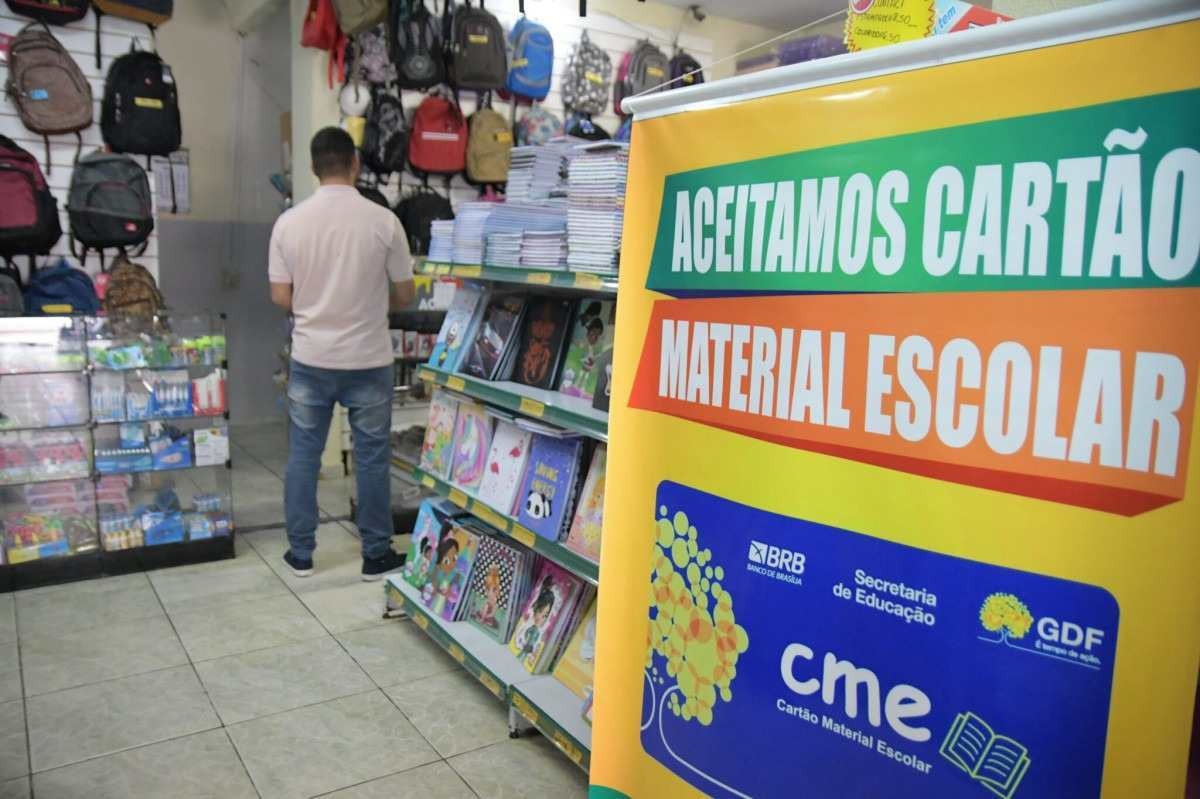 Pagamento do 2º lote do Cartão Material Escolar recomeça nesta terça (28/3)