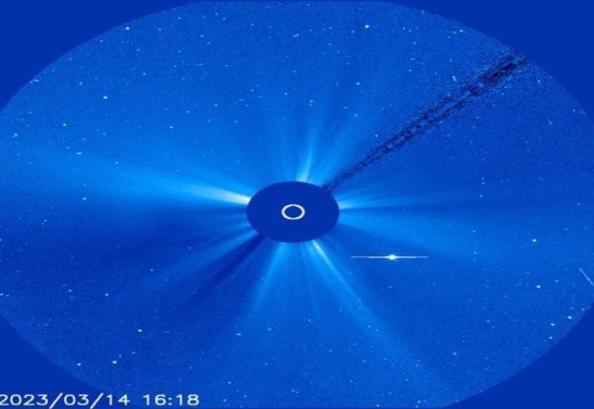 Divulgação/SOHO/NASA/ESA