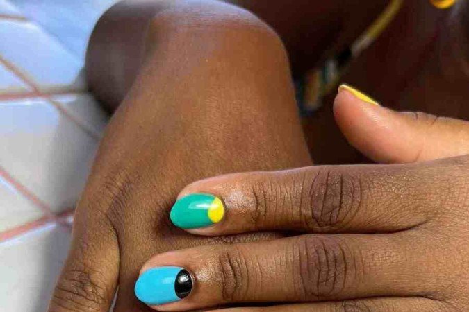 Conhecida como francesinha invertida, a técnica foi muito usada nos anos 1920, 1930 e 1960 