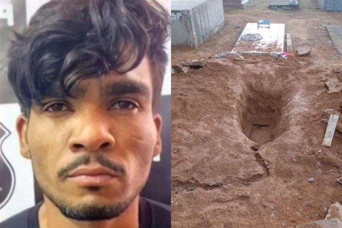 Túmulo do serial killer Lázaro Barbosa é violado; cabeça pode ter sido levada