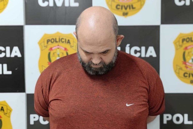 Leopoldo Ribeiro Neto foi preso pela PCDF - (crédito: PCDF/Divulgação) Leopoldo Ribeiro Neto foi preso pela PCDF - (crédito: PCDF/Divulgação)