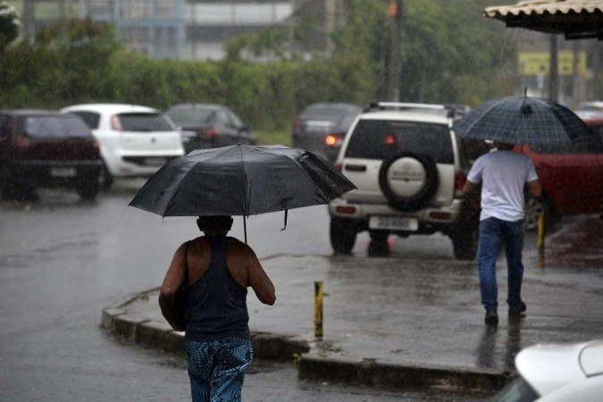 A chuva que caiu no período da tarde atingiu todo o Distrito Federal - (crédito: Minervino Júnior/CB/D.A.Press) A chuva que caiu no período da tarde atingiu todo o Distrito Federal - (crédito: Minervino Júnior/CB/D.A.Press)