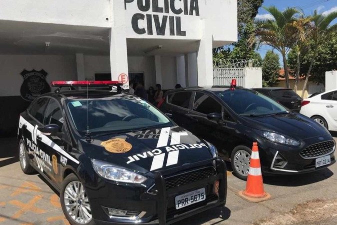 Viatura Polícia Civil de Goiás (PCGO) -  (crédito: Divulgação/PCGO)