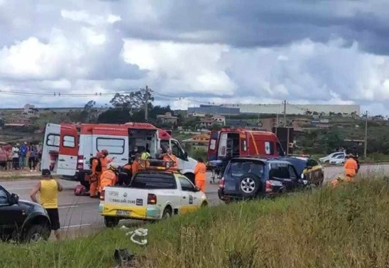  Reprodução/Corpo de Bombeiros de Minas Gerais