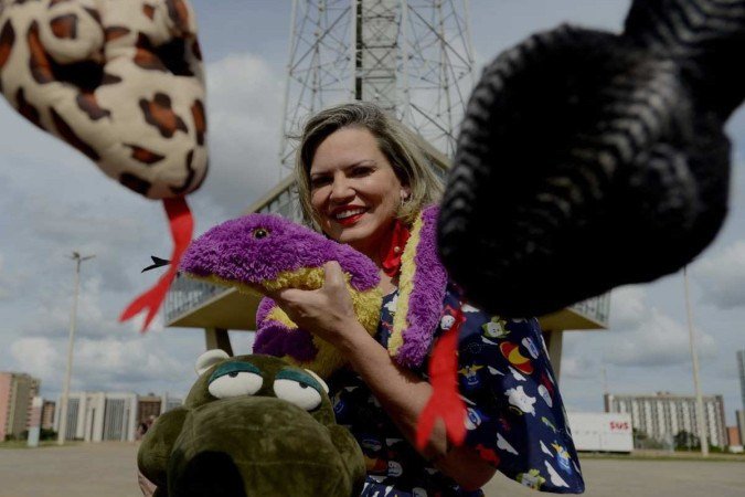  18/03/2023  Cr..dito: Carlos Vieira/CB/DA Press. Bras..lia, DF. Cidades. Nyedja Gennari, contadora de est..rias e escritora infantil.
    