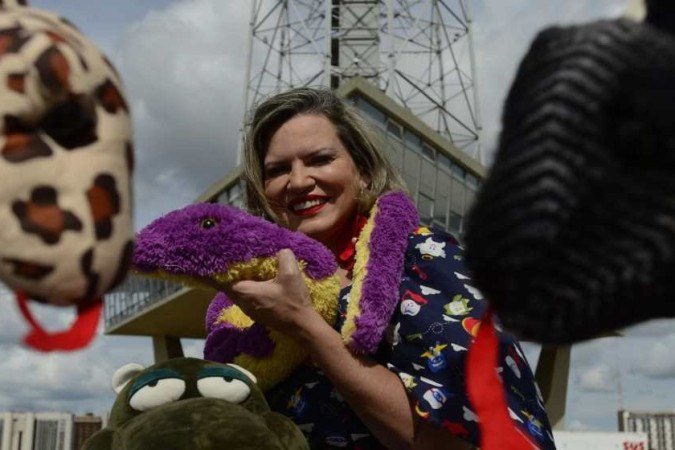  18/03/2023  Crédito: Carlos Vieira/CB/DA Press. Brasília, DF. Cidades. Nyedja Gennari, contadora de estórias e escritora infantil.
