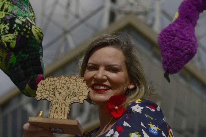  18/03/2023  Crédito: Carlos Vieira/CB/DA Press. Brasília, DF. Cidades. Nyedja Gennari, contadora de estórias e escritora infantil.