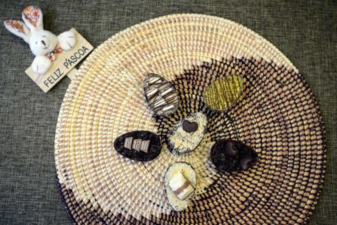  20/03/2023 Crédito: Marcelo Ferreira/CB/D.A Press. Brasil. Brasilia - DF -  Produção caseira de ovos de páscoa. Bianca Barreto.