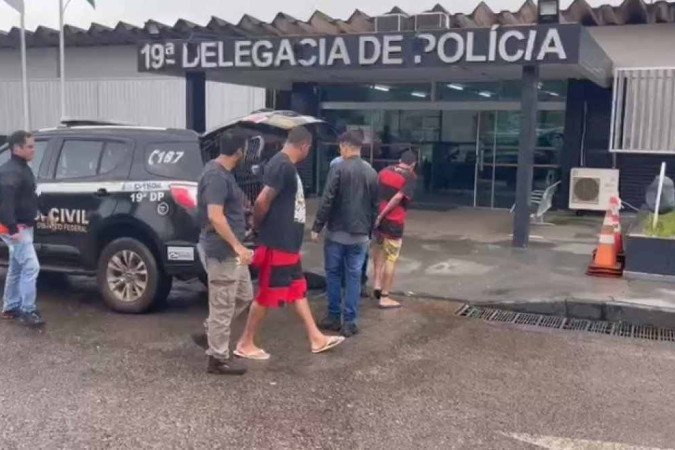 Traficantes foram presos após monitoramento da PCDF - (crédito: PCDF/Divulgação) Traficantes foram presos após monitoramento da PCDF - (crédito: PCDF/Divulgação)