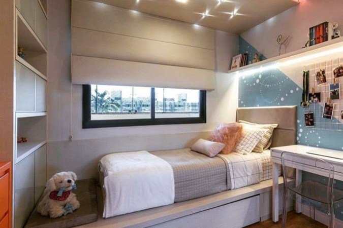 Essa opção, segundo Renata, ajuda bastante na qualidade do descanso