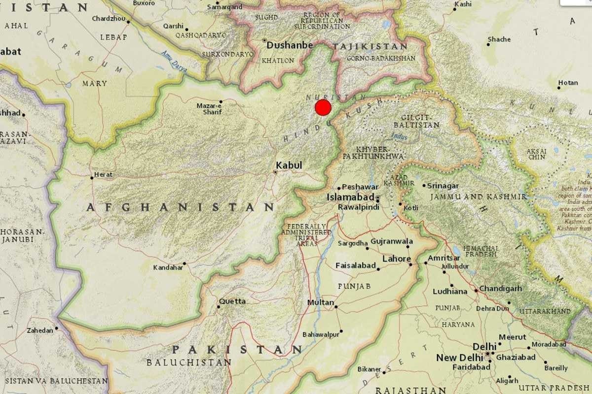 Forte terremoto de magnitude 6,5 é registrado no Paquistão e no Afeganistão