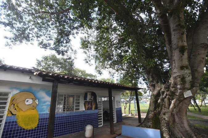  22/03/2023. Crédito: Minervino Júnior/CB/D.A Press. Brasil.  Brasilia - DF. Biblioteca da Candangolândia - Sala de estudos.