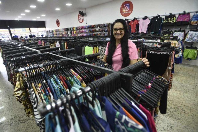 Iramar de Fátima sempre encontra tudo que precisa na cidade, no momento de fazer suas compras mensais